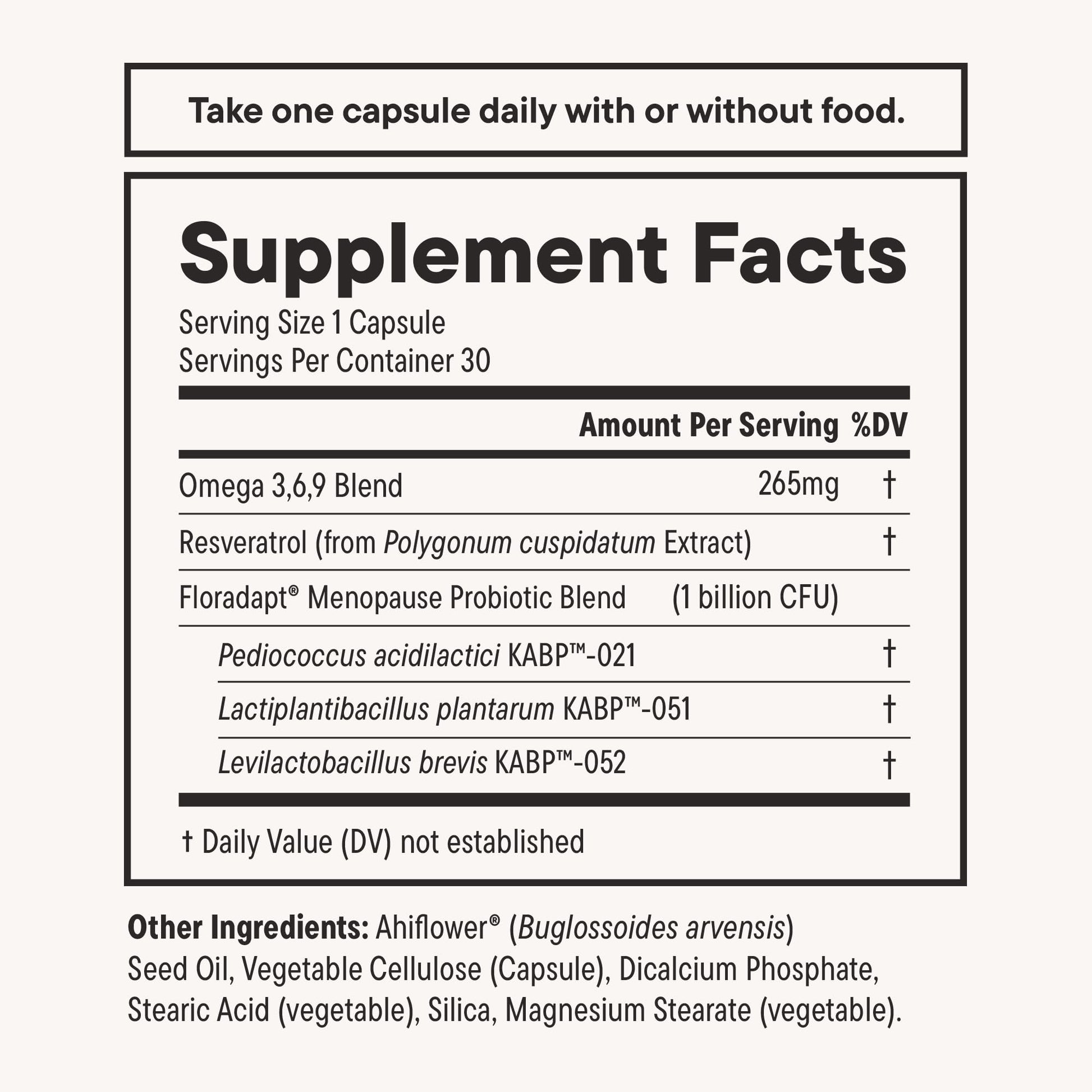 Daily Nouri Menopause Probiotics for Women | Hormonal Balance, Hot Flashes, Night Sweats & Gut Health | 3 Clinically Studied Strains + Resveratrol & Omega | 30-Day Supply Daily Nouri Au supplements