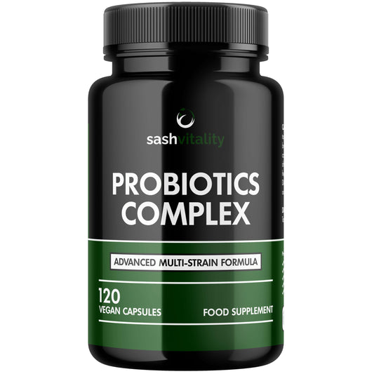 Probiotics & Prebiotics | 435 Billion CFU | Bio Cultures Complex | 120 Vegetarian Capsules for Women & Men - Lactobacillus Acidophilus, Bifidobacterium SASH VitalityUS supplements