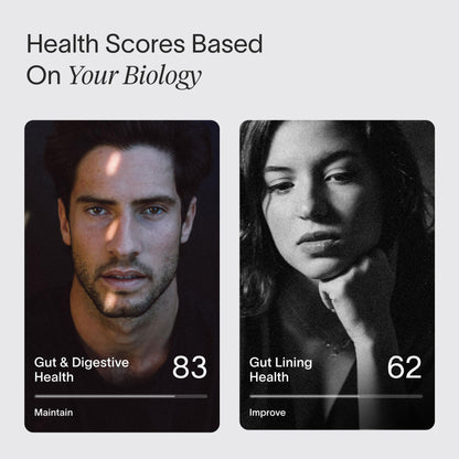 Viome at-Home Gut Intelligence Microbiome Test, 20 Health Scores, Stool Sample Test, Uncover Root Cause to GI Issues, Bloating, Irregular Bowel Movements, Skin Irritation, and Hormone Imbalances ViomeUS supplements