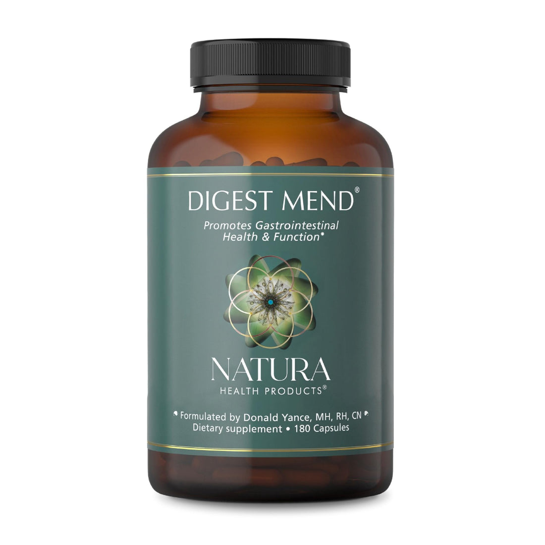 Natura Health Products Digest Mend Supplement - Encourages Healthy gastric microboime* - Featuring Deglycyrrhizinated Licorice (DGL), Aloe Vera, Marshmallow, Mastic Gum, & Chamomile (180 Capsules) Natura Health Products Au supplements