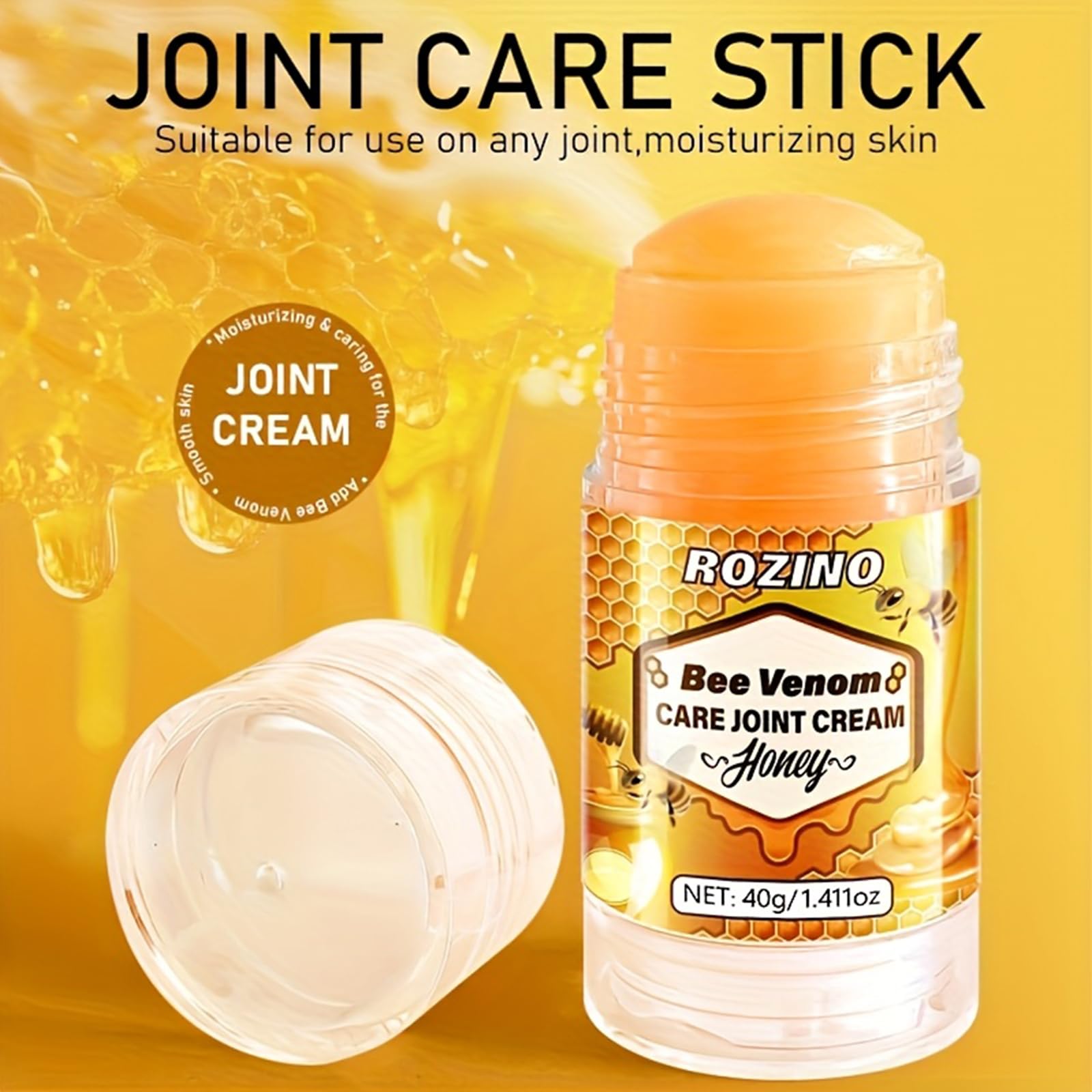 xiaoks 2PACK Bee Venom Care Joint Cream with Honey, 40g (1.411oz) - Natural Formula for Joint Comfort, Easy Application, Lightweight & Non - Greasy, Supports Joints with Daily Wear and Tear (2) xiaoks Au supplements