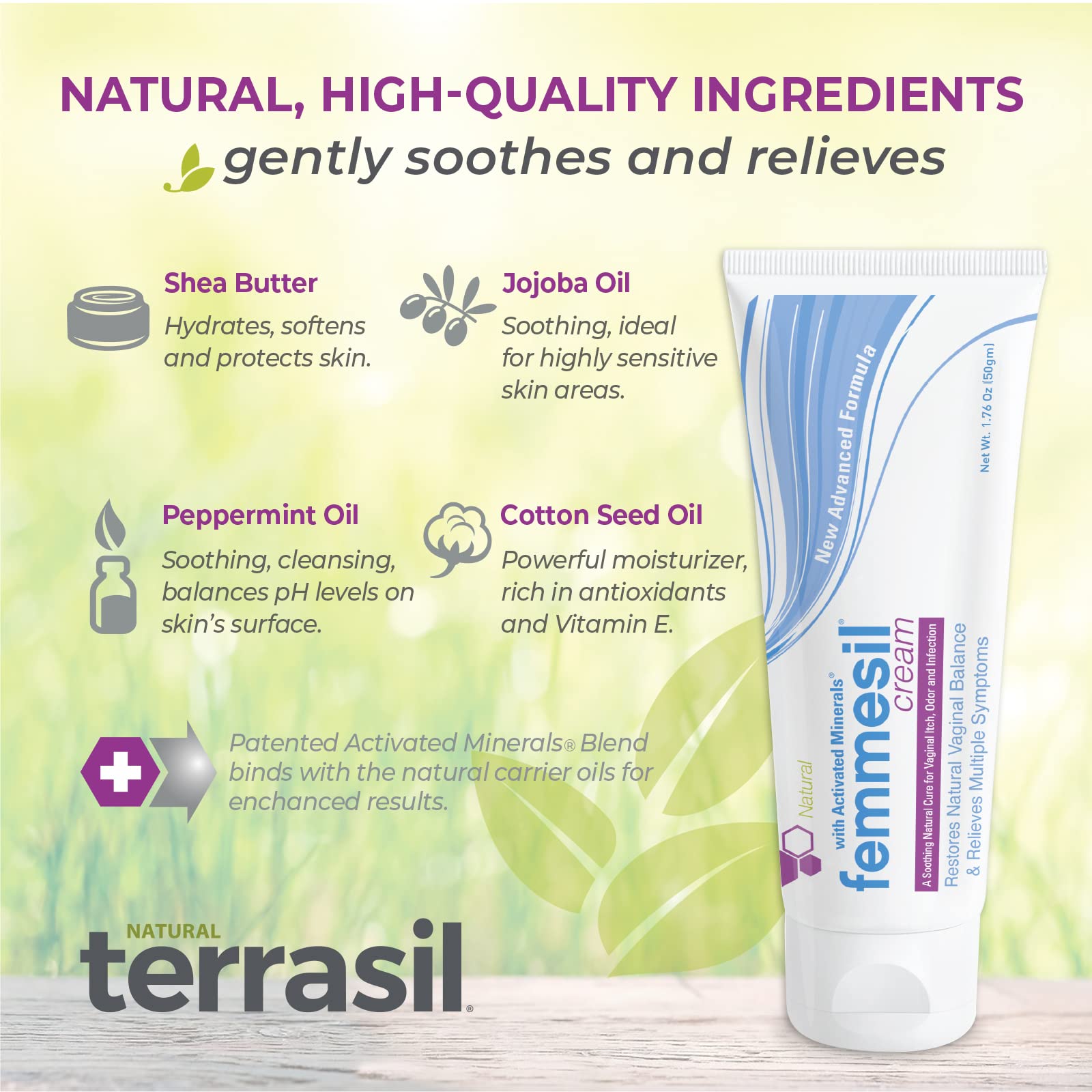 Femmesil Feminine Care Vaginal Health Antifungal Cream for Relief from Yeast Infection, Vaginal Itch & Irritation Aidance Au supplements