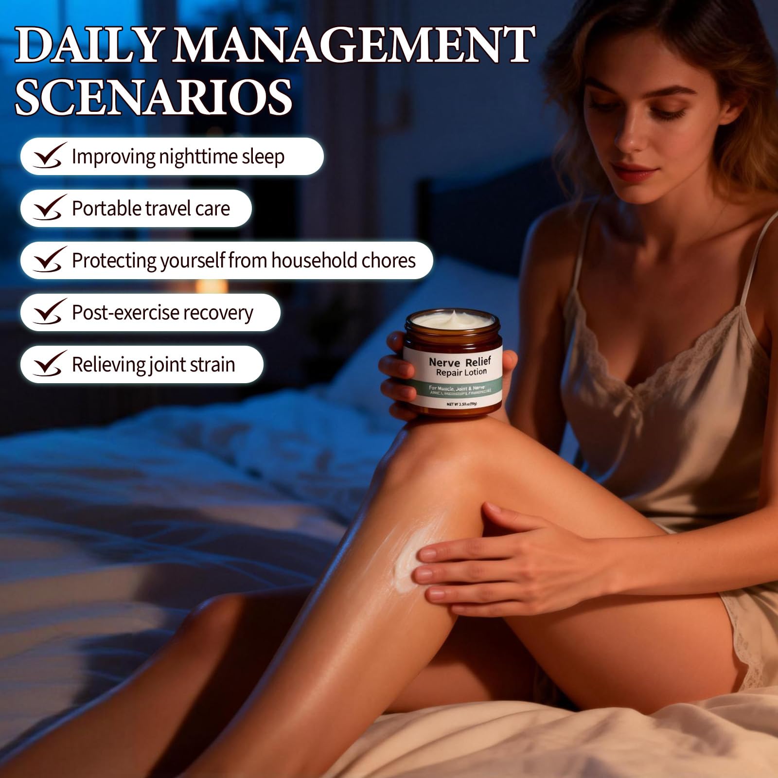 BLOWADM Nerve Cream,Neuropathy Lotion With Arnica,Magnesium For Joint,Daily Nourishment For Knee,Lumbar,Neck,Hand And Foot(3.5oz BLOWADM Au supplements