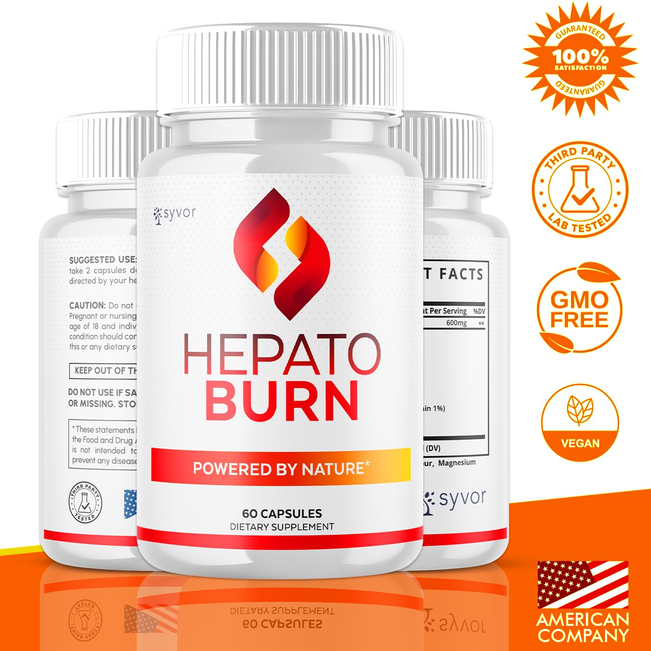 (2 Pack) Hepato Burn Capsules, Official Hepato Burn Pills with All Natural Premium Ingredients, Hepatoburn Energy and Fitness Vitamin Supplement, Hepatoburn Lifestyle Powered by Nature (120 Capsules) Syvor Au supplements