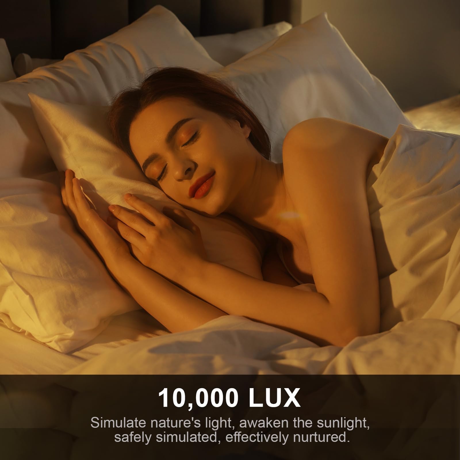 Sunlamlux Light Therapy Lamp, UV-Free Sun Light Therapy Lamp, 10000 Lux Floor Lamp Sunlamlux Au supplements