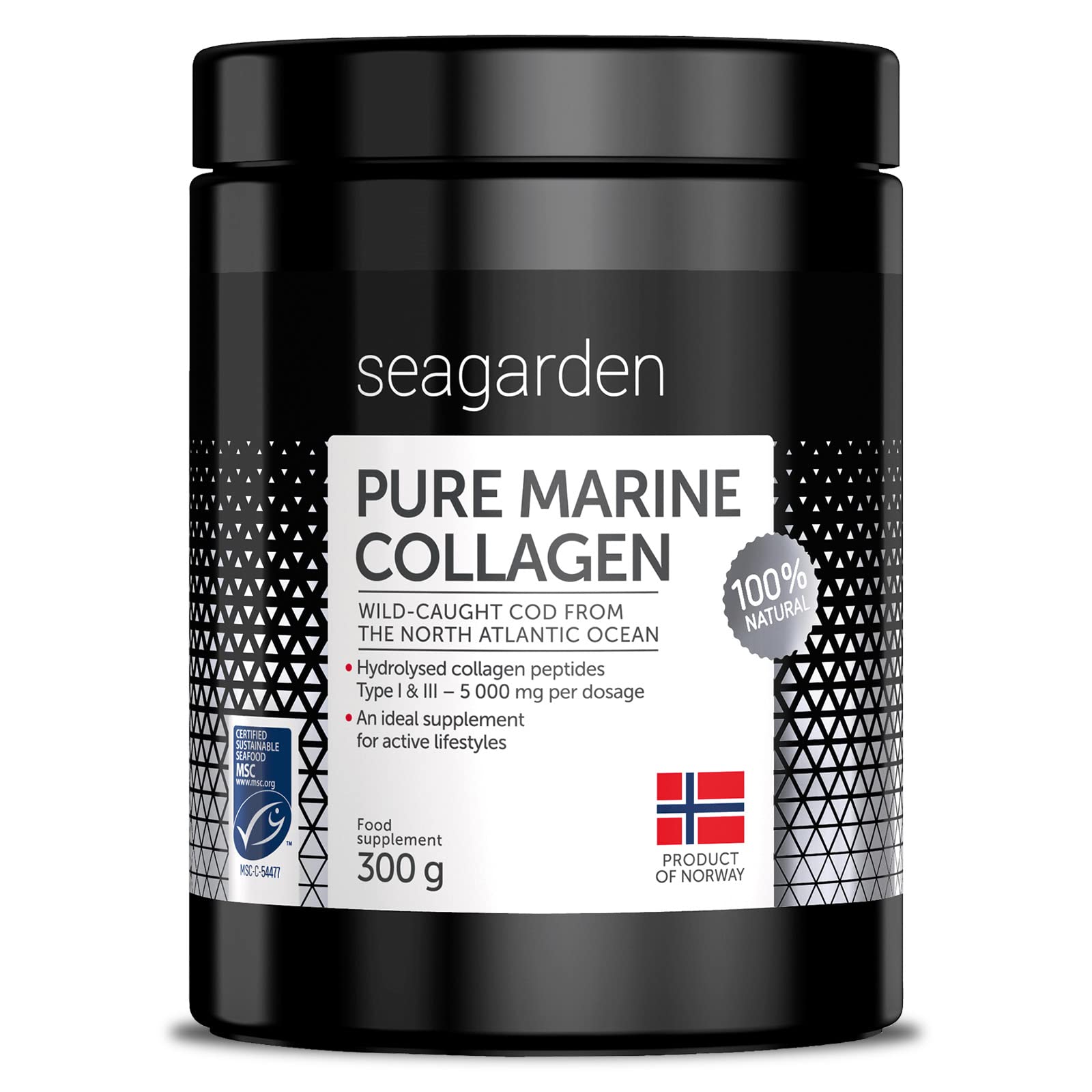 Seagarden Pure Marine Collagen Powder (Type I & III) | Wild-Caught Arctic Cod SEAGARDEN Au supplements