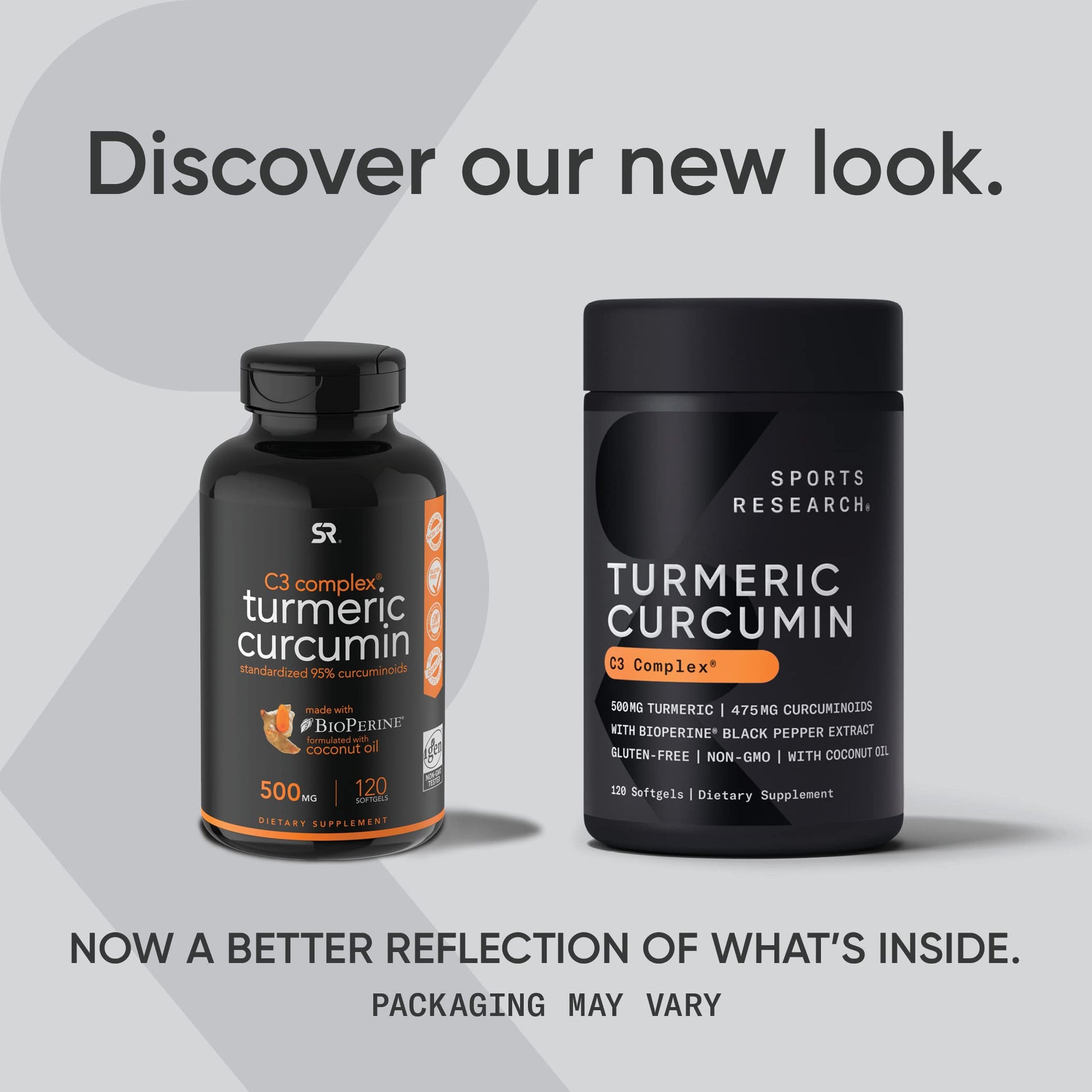 Sports Research Turmeric Curcumin C3 Complex 500 mg, Enhanced with Black Pepper Sports Research Au supplements