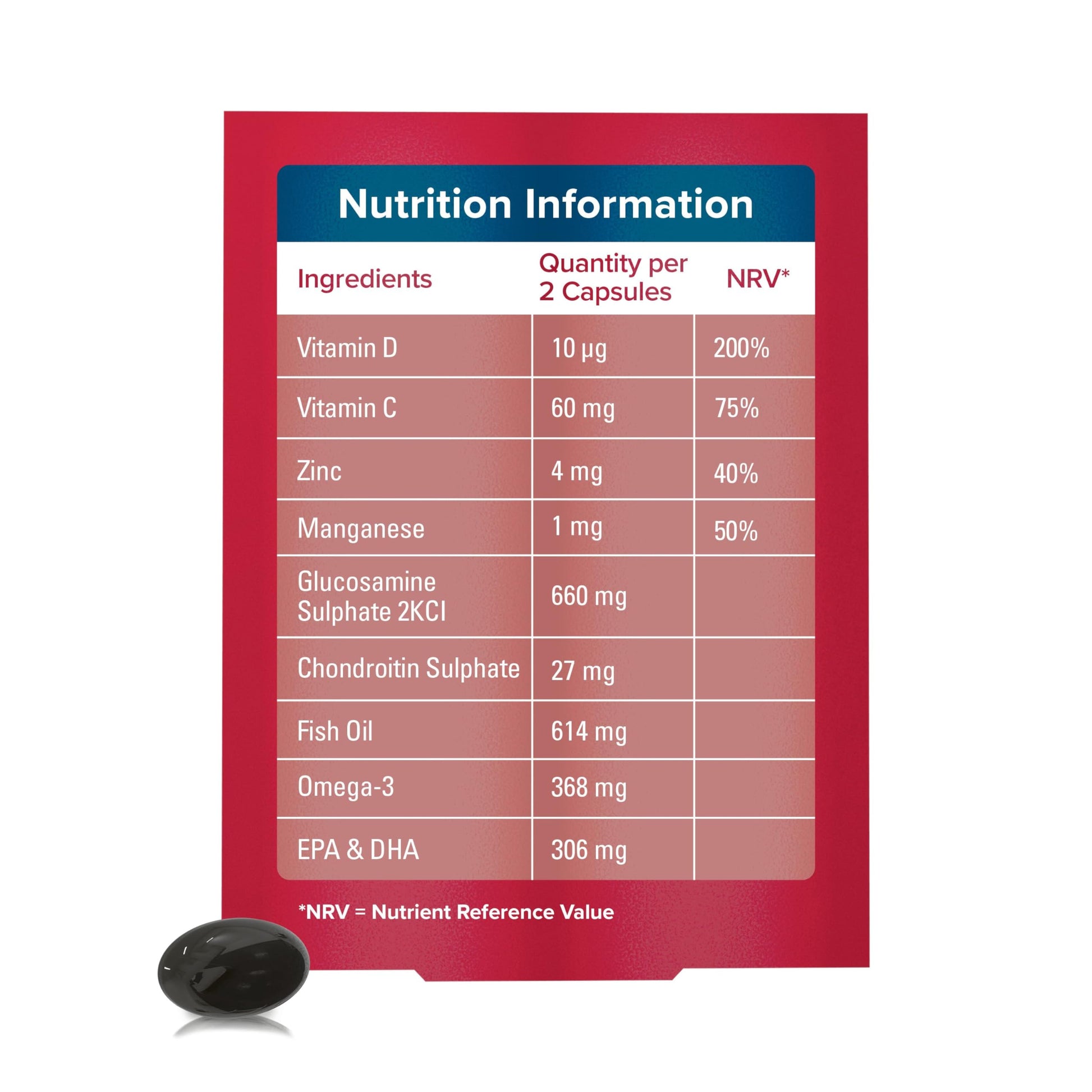 Seven Seas JointCare Active, With Glucosamine, Omega-3, Chondroitin, Vitamins C and D Seven Seas Au supplements