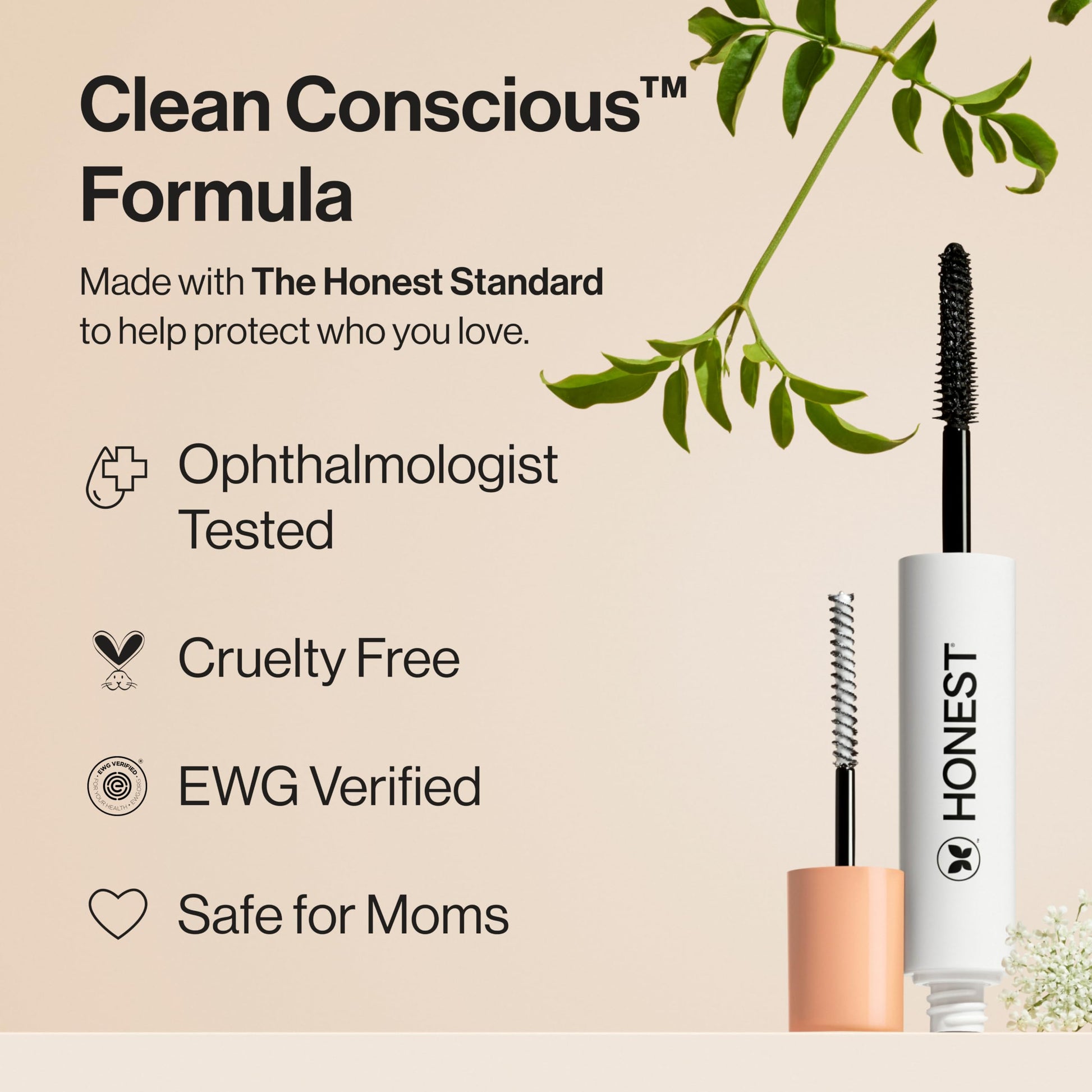 Honest Beauty 2-in-1 Extreme Length Clean Mascara + Lash Primer | Lengthening + Volumizing | Cruelty Free + Safe for Sensitive Eyes | Black, .27 fl oz Honest Beauty Au supplements