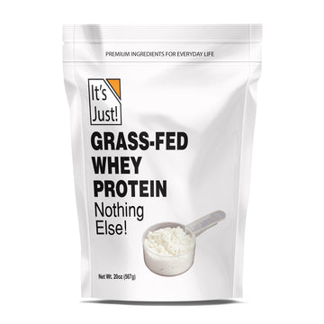 It's Just! - 100% Whey Protein Concentrate, Made in USA, Premium WPC-80, No Added It's Just! Au supplements