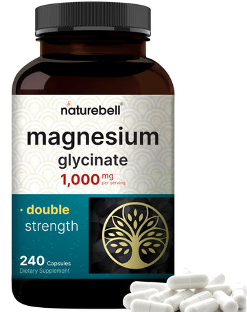 NatureBell Magnesium Glycinate Supplement 1,000mg | 500mg Per Capsule, 240 Pills NatureBell Au supplements