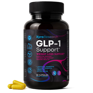 Xyro Research GLP-1 Support Weight Loss Supplement - Appetite Suppressant & Metabolism Booster to Support Natural Hunger Control Curb Cravings Burn Fat & Gut Wellness Xyro Research Au supplements