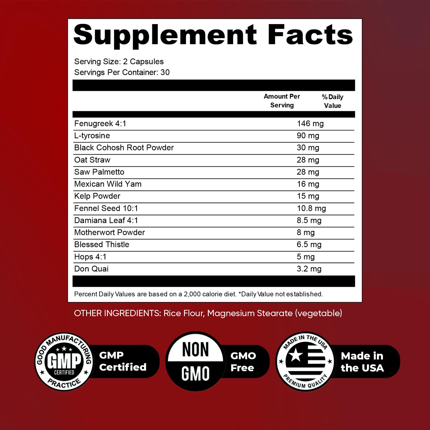 Nature’s NutriWave Alpha XtraBoost Capsules – Natural Men’s Supplement with Saw Palmetto, Fenugreek, L-Tyrosine & Herbal Blend, Made in USA – 60 Caps, 1 Month Supply Nature’s NutriWave Au supplements