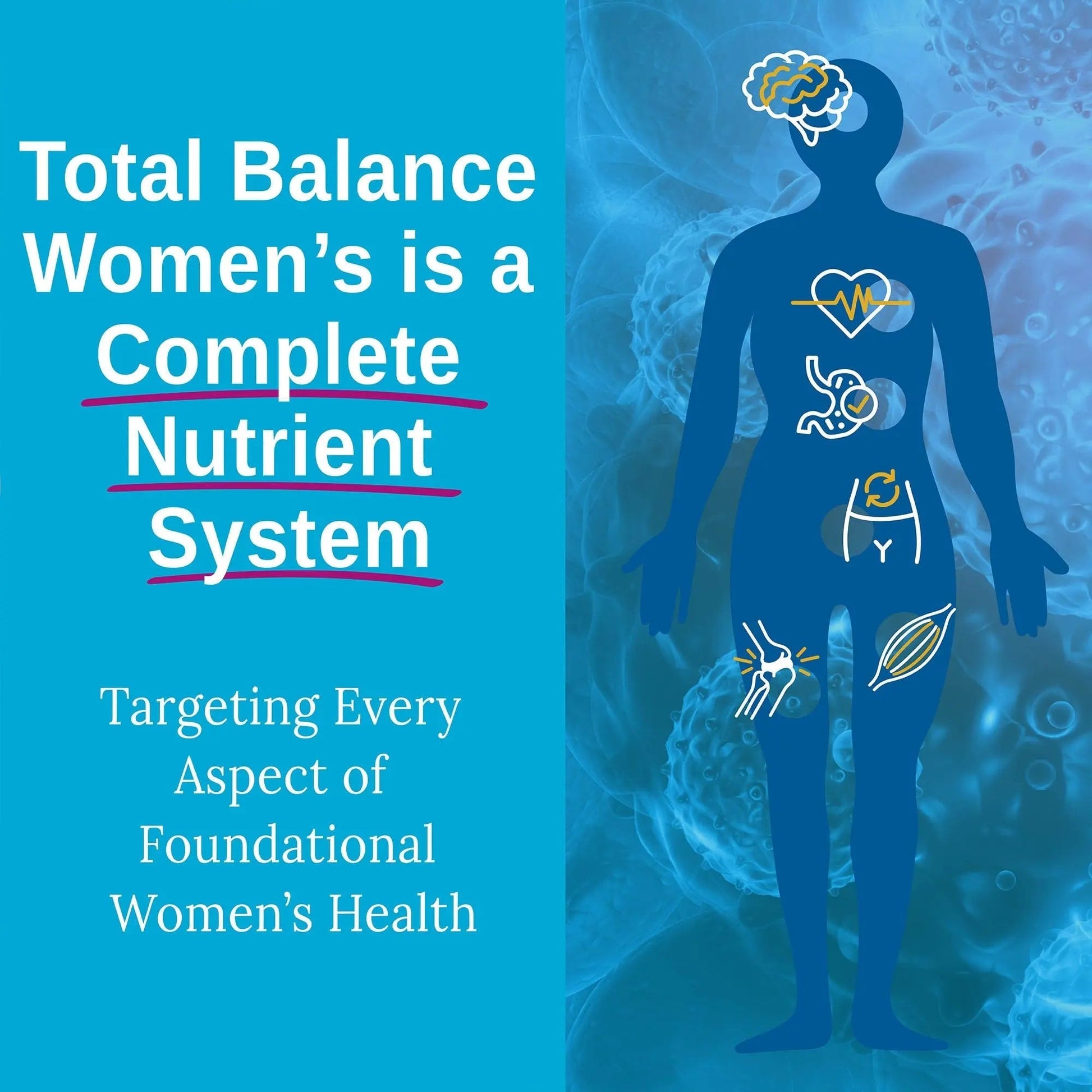 Xtendlife Total Balance Women's Premium Extra Strength Daily Multivitamin & Mineral - 90+ Nutrients for Complete Immune Xtendlife Au supplements
