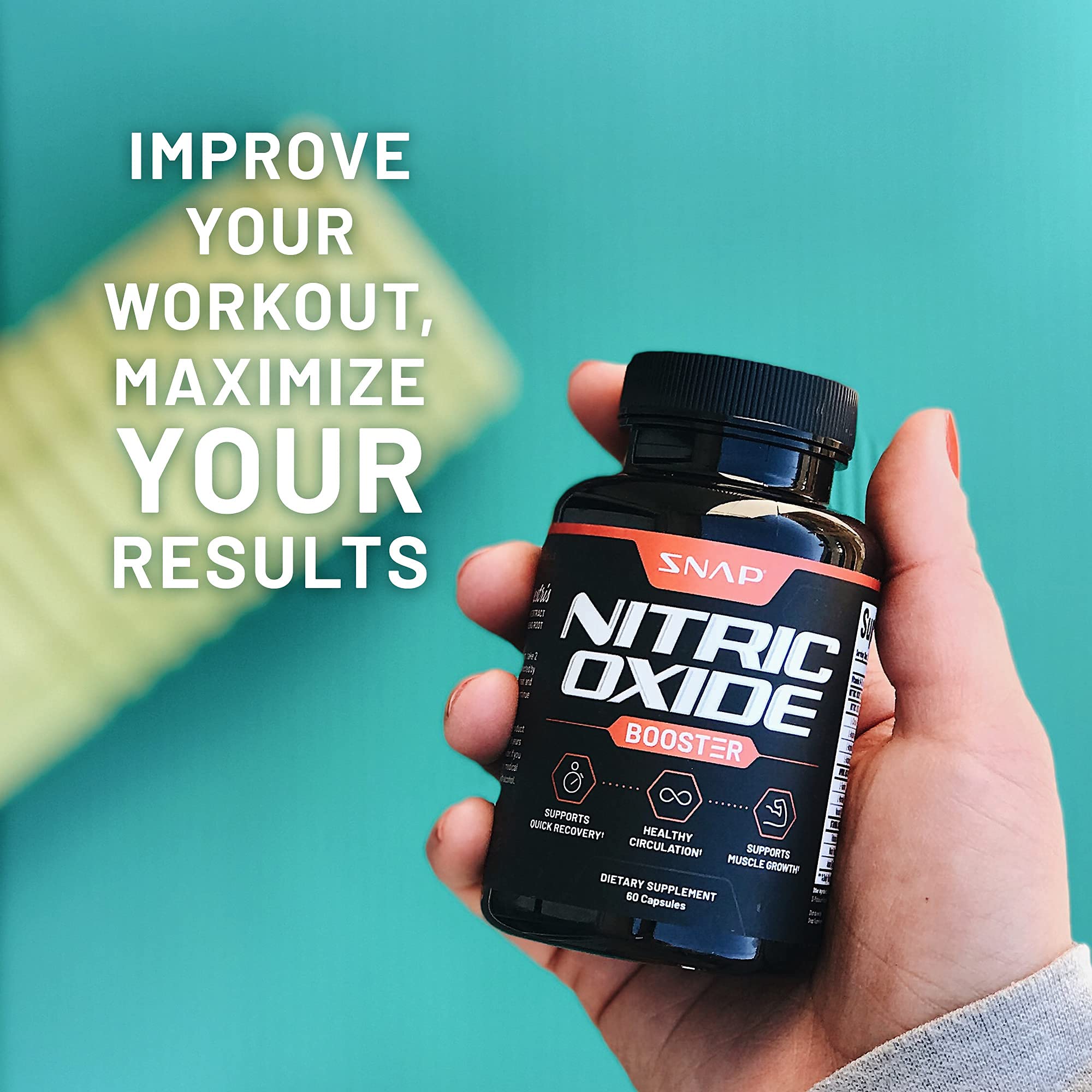 Snap Supplements Nitric Oxide + Testo Booster (2 Products) Snap Supplements Au supplements