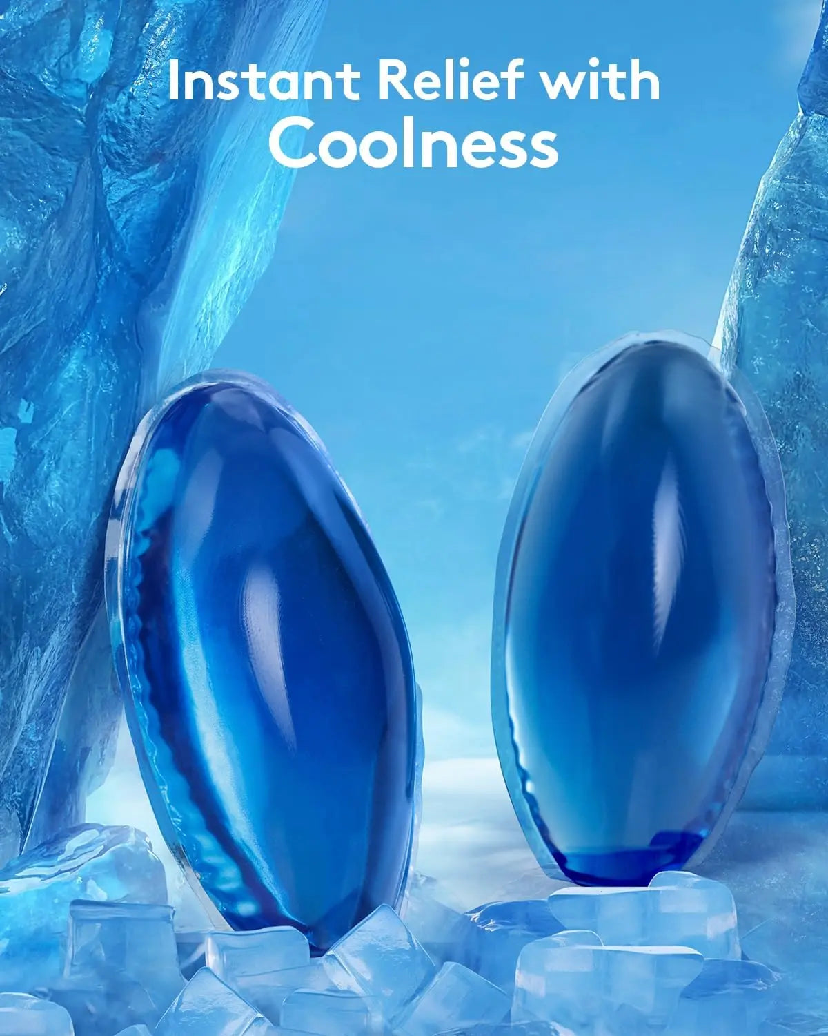 nalax Hemorrhoid Ice Pack 2 Pack – Ultra-Soft Reusable Cooling Gel Pads for Fast Relief, FSA-HSA Eligible Cold Therapy for Hemorrhoid Sufferers & Postpartum Moms, Includes 2 Storage Cases nalax Au supplements