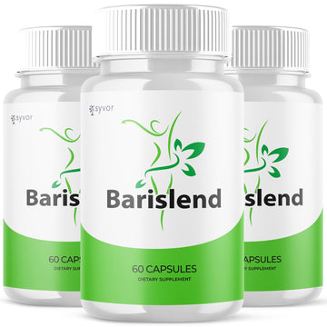 (3 Pack) Barislend Capsules, Official Barislend Pink Salt Pills with All Natural Ingredients, Bari-Slend Advanced Formula Vitamin Pills for Health and Wellness Support for Men and Women (180 Capsules) Syvor Au supplements