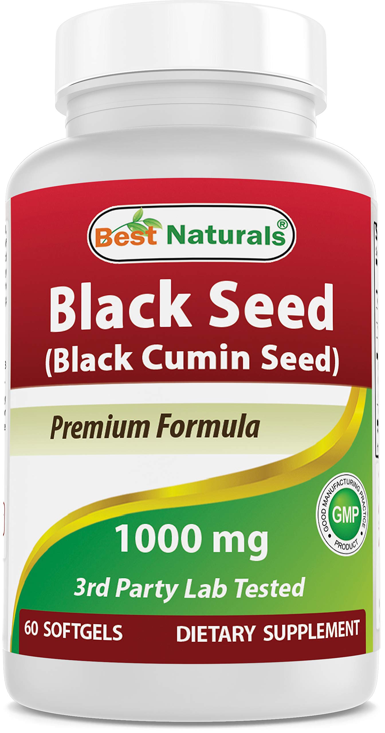 Best Naturals 2 Packs Black Seed Oil Capsules 1000 mg (Non-GMO) Nigella Sativa Best Naturals Au supplements