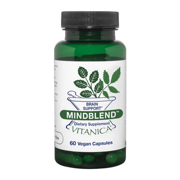 Vitanica MindBlend, Brain Support, Vegan, 60 Capsules Vitanica Au supplements