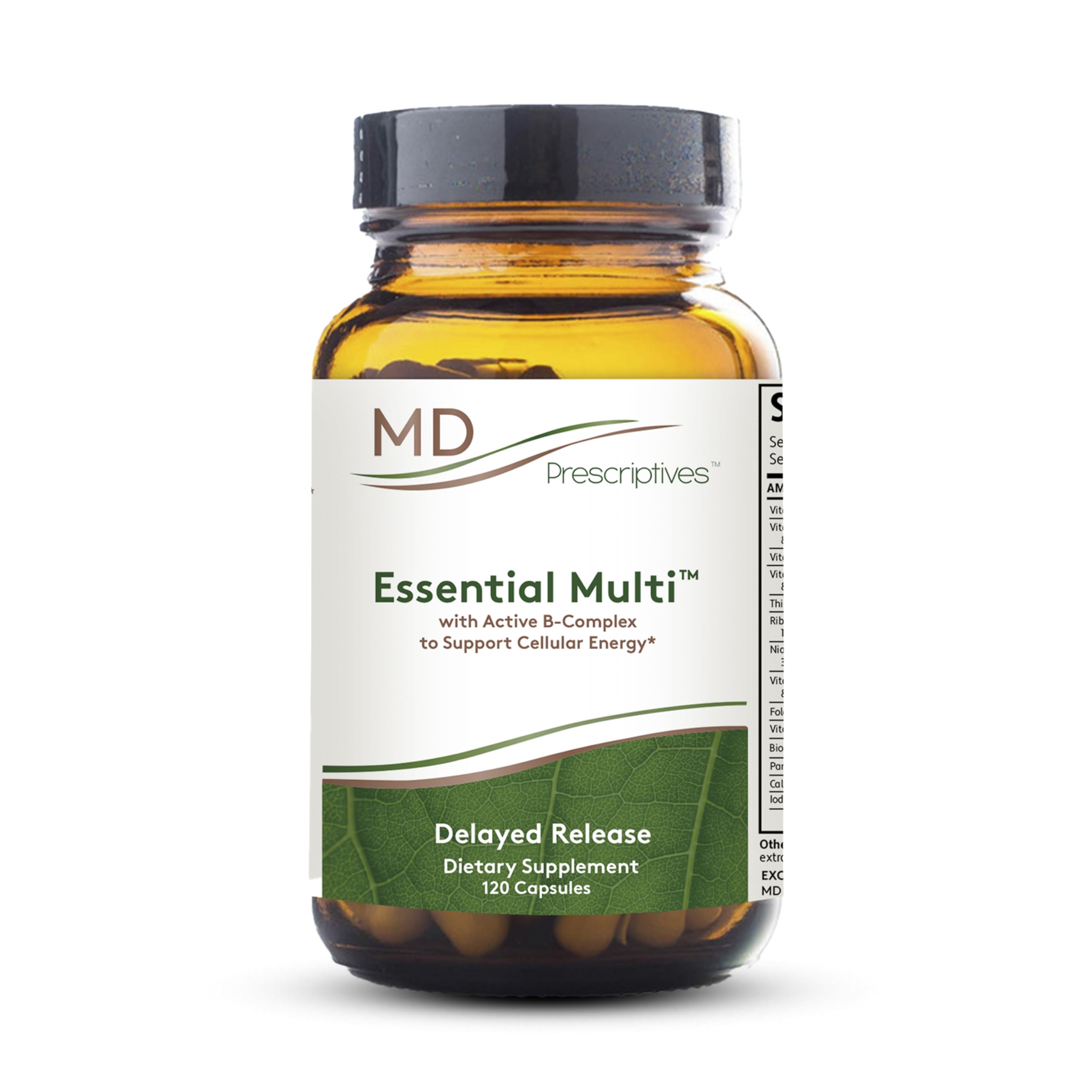 MD Prescriptives - Essential Multi (Delayed Release) - Multivitamin Mineral Complex Supplement for Enhanced Hormone Support - 120 Capsules MD Prescriptives Au supplements