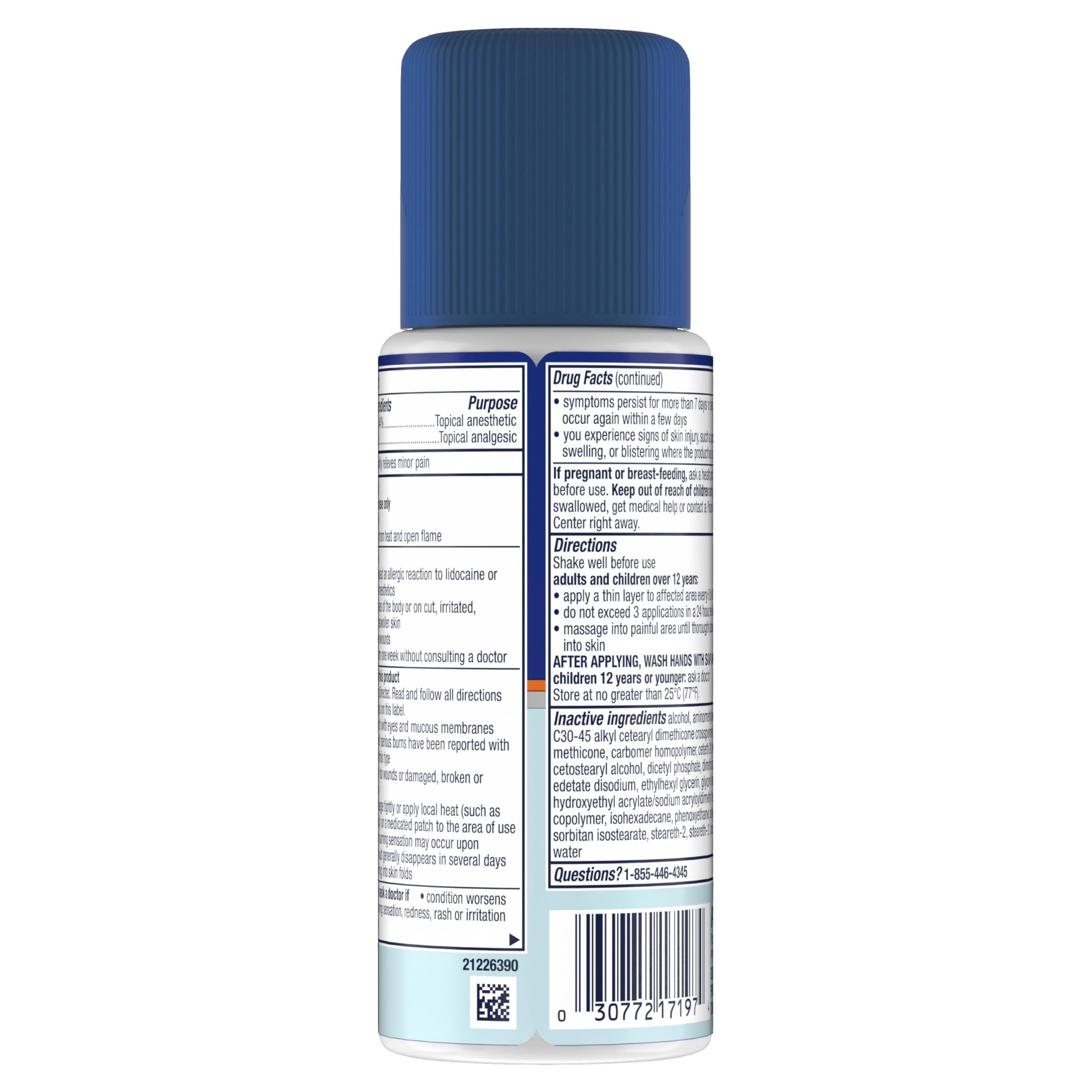 Nervive Pain Relieving Roll On, Lidocaine Roll On, Nervive Pain Relief, Lidocaine Topical, Foot Pain, Leg Pain, Hand Pain, Max Strength Formula, 4.6oz Nervive Au supplements