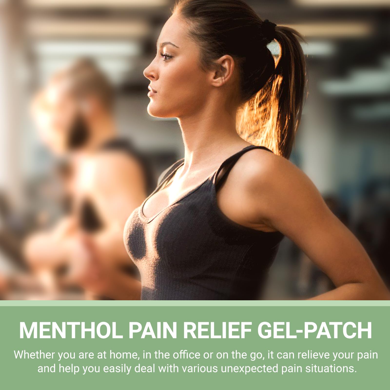 yimimde Menthol 5% Pain Relief Patches - 32 Count Maximum Strength Pain Relief Patches for Back Pain, Joint & Muscle Soreness - Fast Acting, Long-Lasting yimimde Au supplements