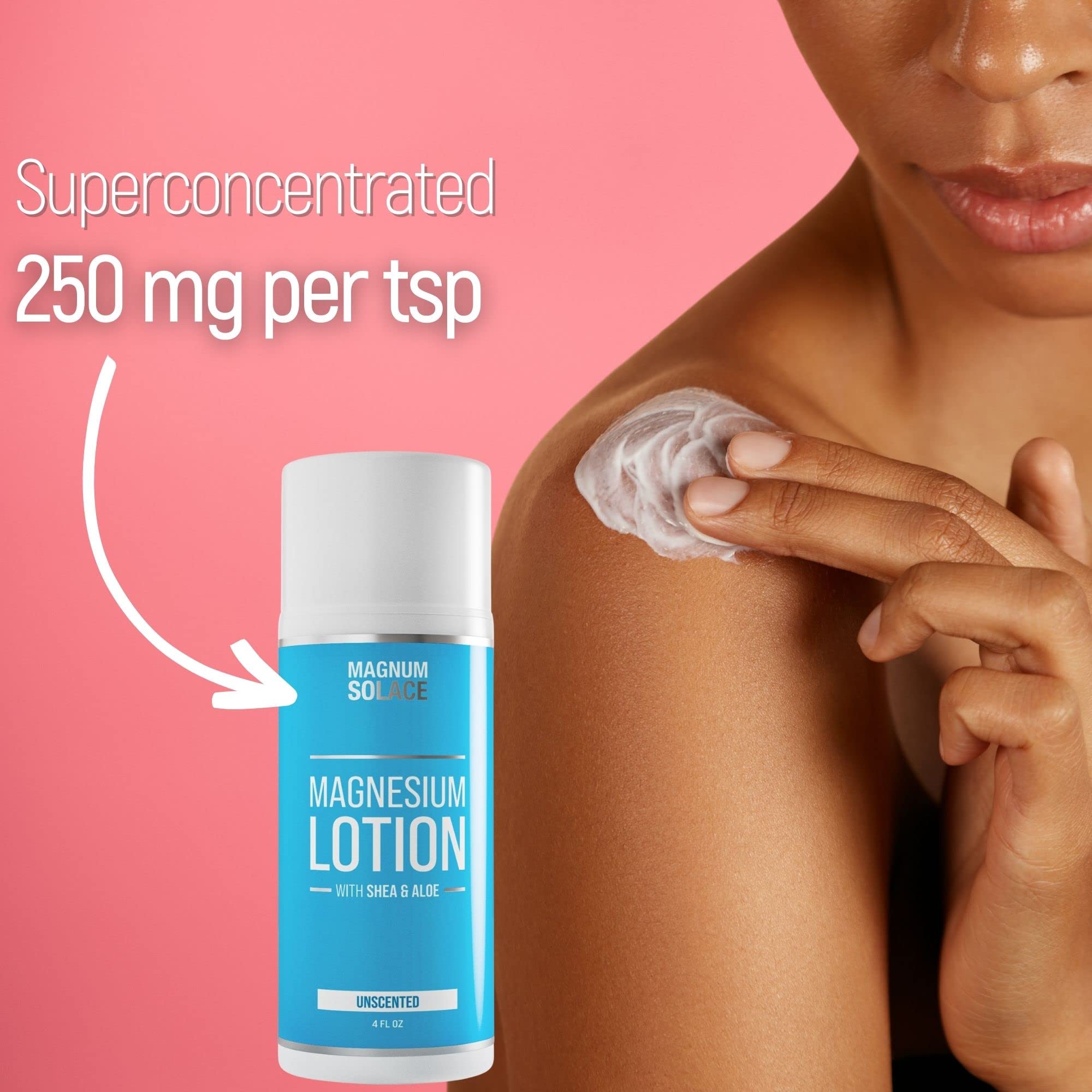 Magnesium Lotion with Shea Butter – Apply to Legs – Alternative to Topical Magnesium Cream Magnum Solace Au supplements