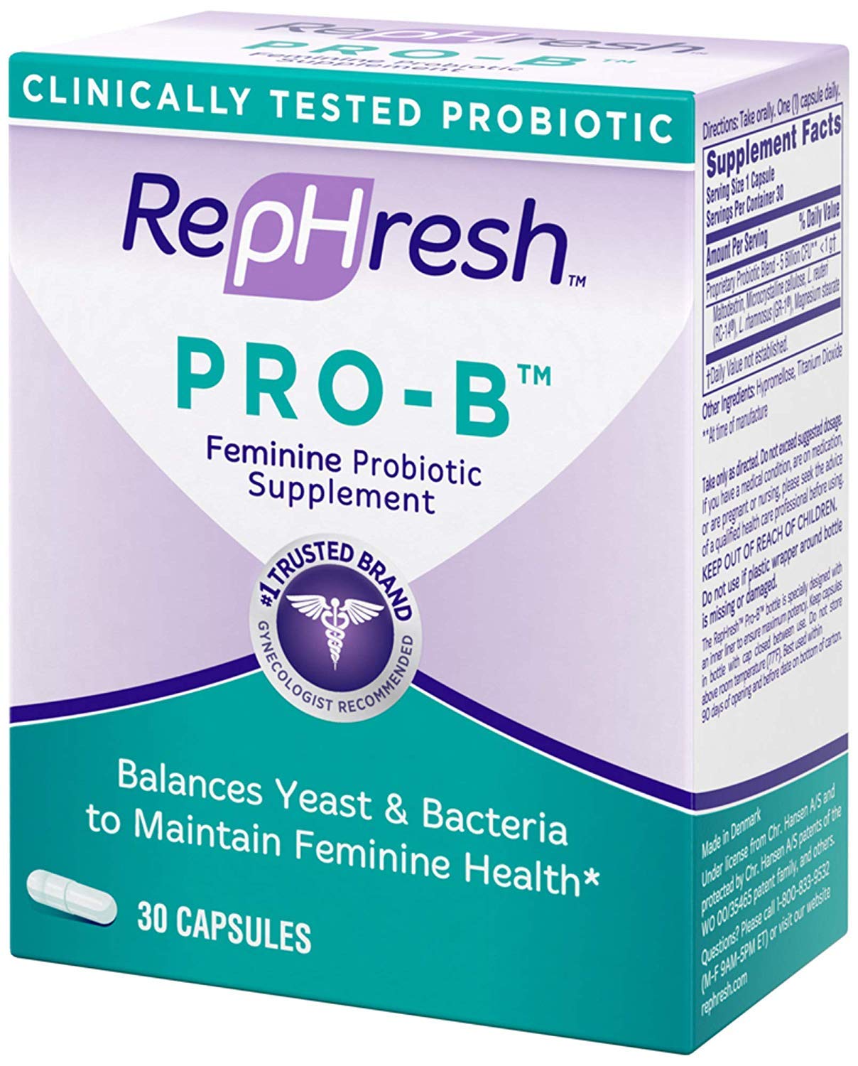 RepHresh Pro-B Probiotic Feminine Supplement My Store Au supplements