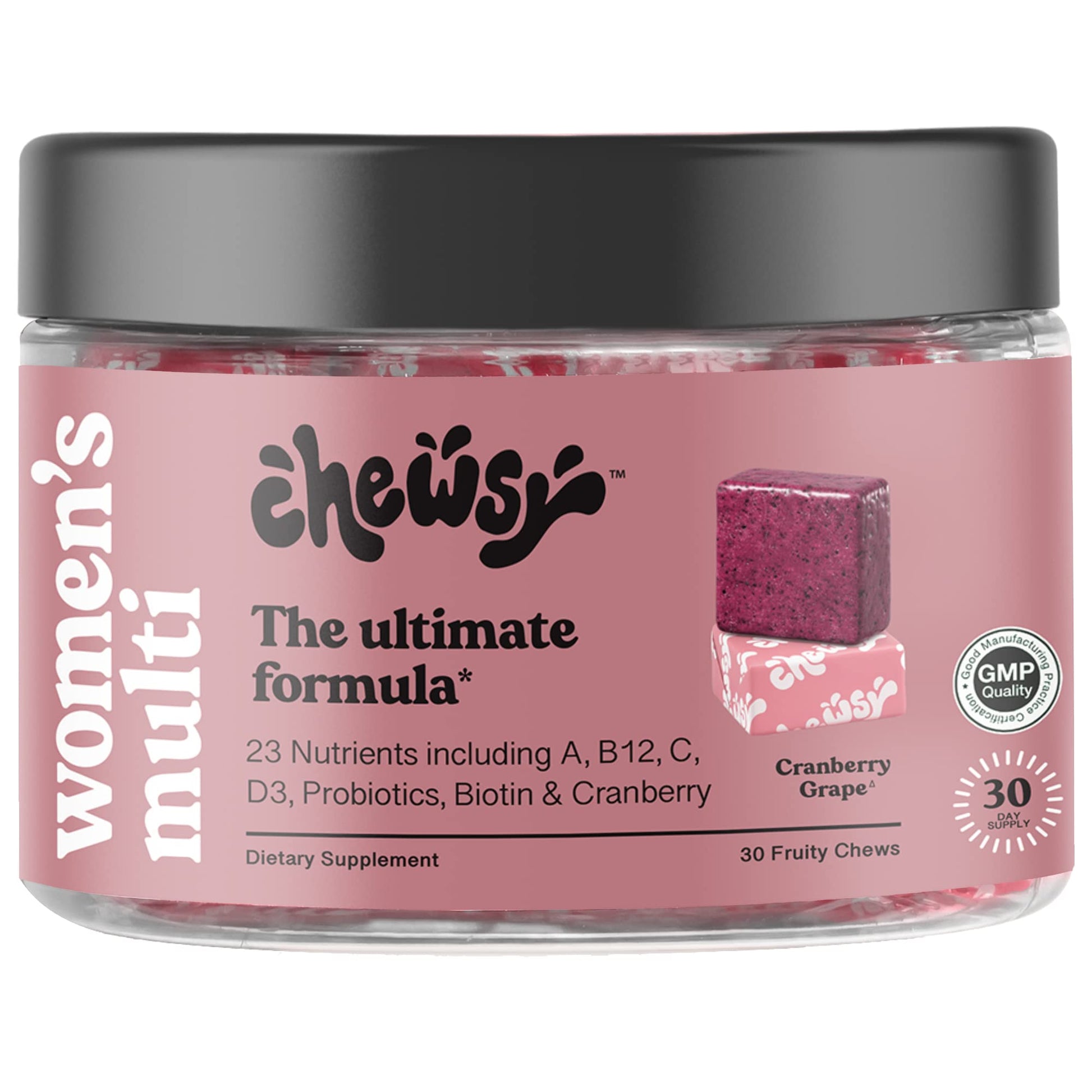 Chewsy Women's Multivitamin Chews, Immune & Energy Support, Vitamins C, B12, A, D, E CHEWSY Au supplements