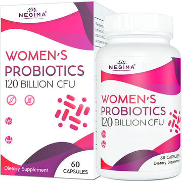 Negima Menopause Supplements for Women, 120 Billion CFUs Probiotics for Women, 13-in-1 Herbs & Botanicals Complex, for Menopause - 60 Caps Negima Au supplements