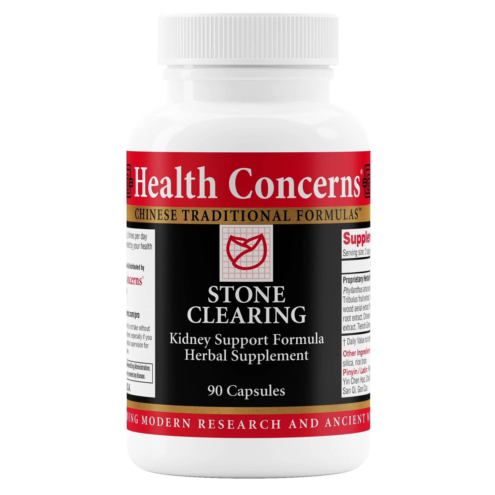 Health Concerns Stone Clearing – Kidney Support & Urinary Tract Cleanse – Damp Heat & Qi Flow Herbal Formula – Phyllanthus, Gardenia, Peony & Tienchi Ginseng Supplement – Bladder Detox – 90 Capsules Health Concerns Au supplements