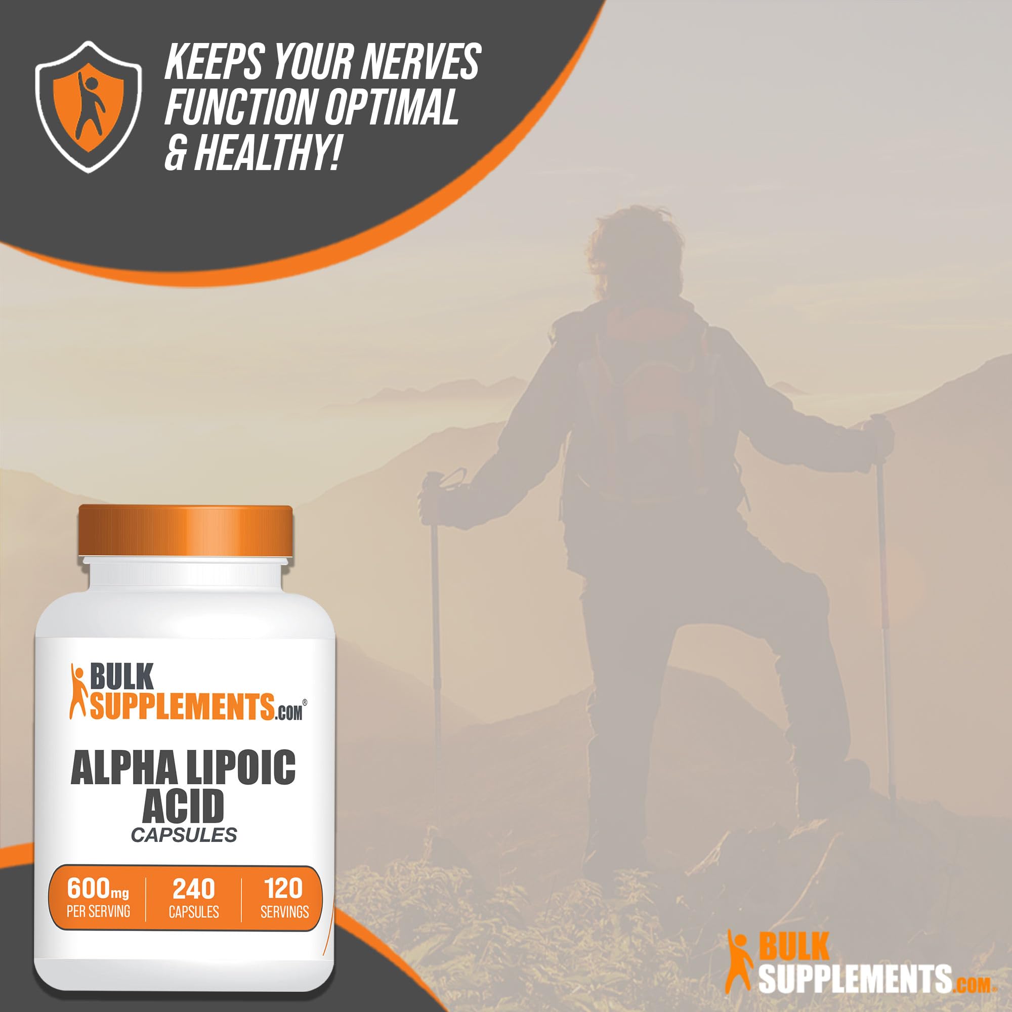 BULKSUPPLEMENTS.COM Alpha Lipoic Acid Capsules - ALA Supplement, Alpha Lipoic BULKSUPPLEMENTS.COM Au supplements