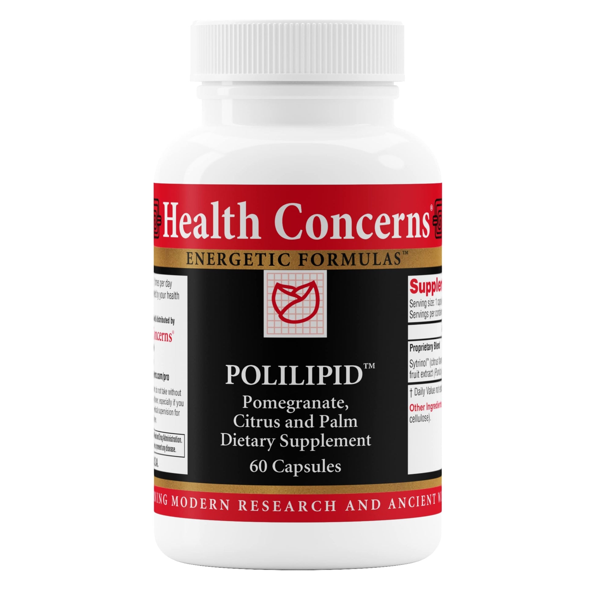 Health Concerns Polilipid – Cardiovascular Support & Cholesterol Health – Heart Wellness with Sytrinol & Pomegranate Extract – Antioxidant Support Supplement – Chinese Herbal Supplements – 60 Capsules Health Concerns Au supplements