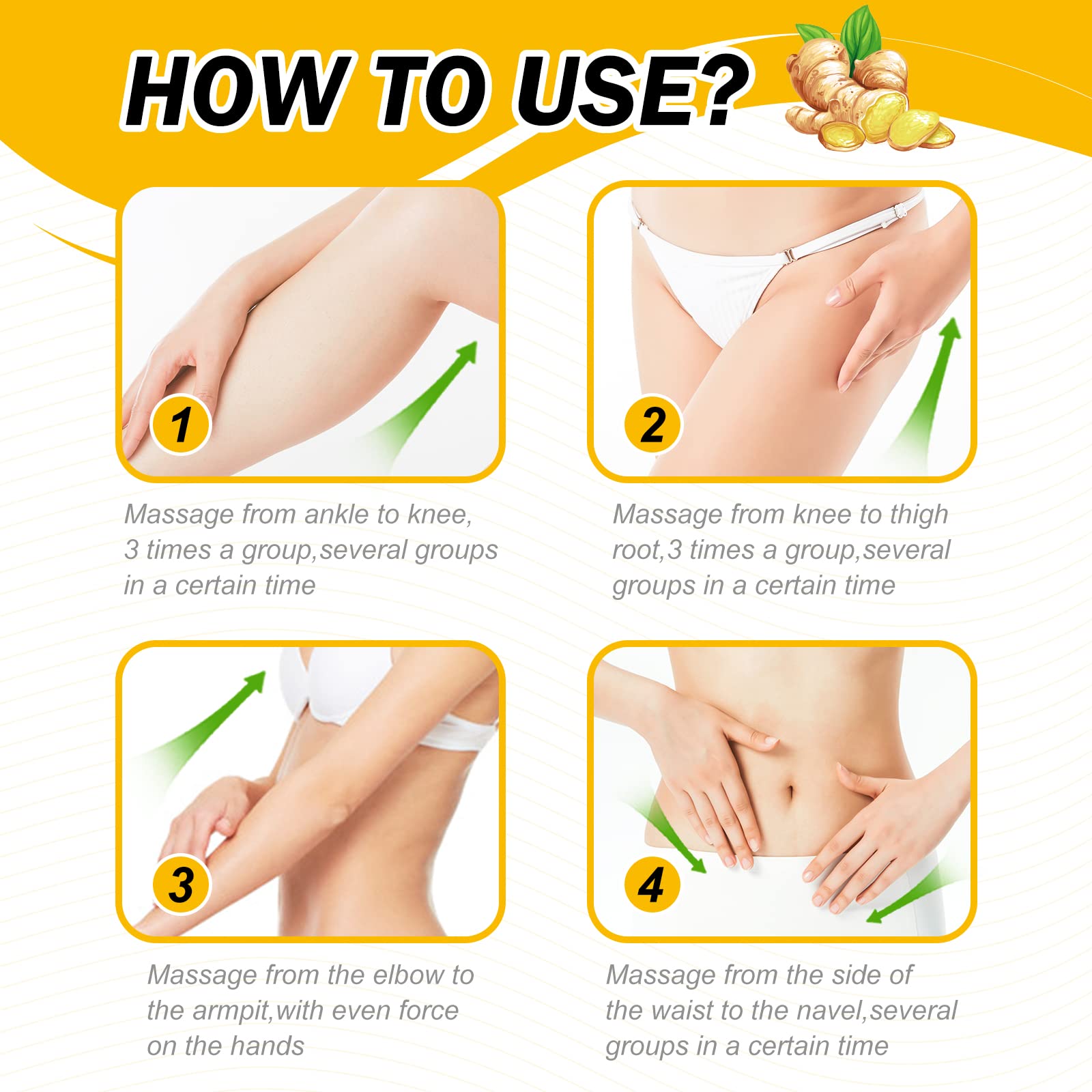 VOGSIG Anti Cellulite Slimming Cream Gel, Hot Cream, Ginger Fat Burning Weight Loss Full VOGSIG Au supplements