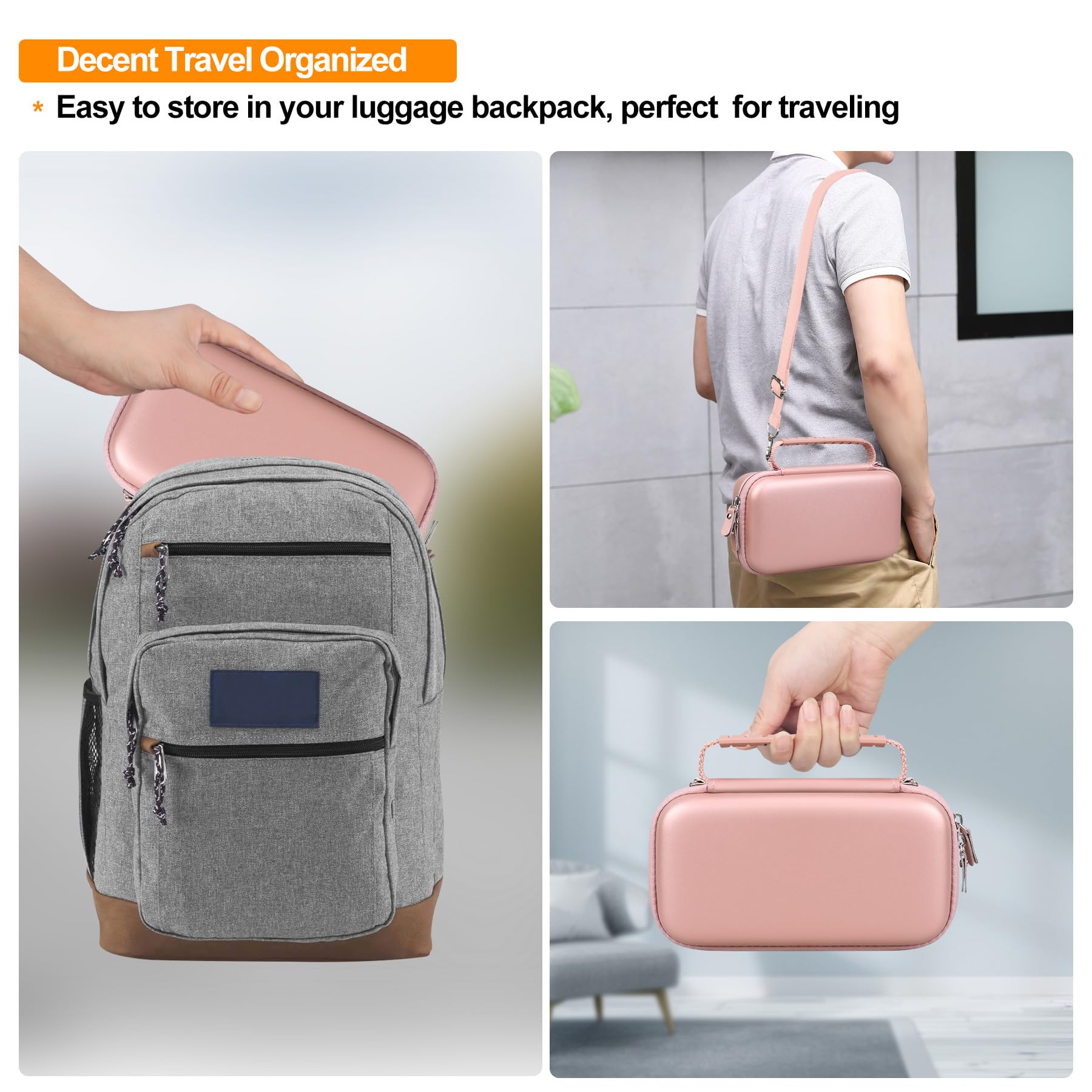 Elonbo Carrying Case Compatible with Portable Handheld Inhaler Nebulizer Machine Elonbo Au supplements