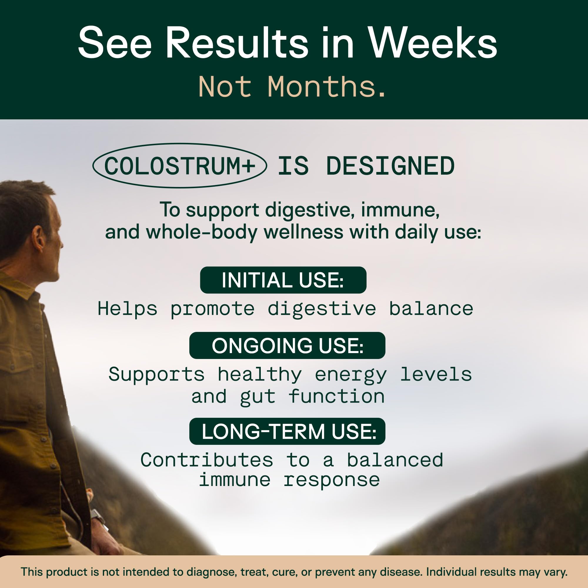 Adapt Naturals Colostrum Supplement with Lactoferrin & Beta-Glucan, Bio-Avail Grass Fed Bovine Colostrum Powder for Gut Health, Immune Support & Vitality | Non-GMO, 2500mg, Unflavored - 30 Days Supply ADAPT NATURALS BY CHRIS KRESSER Au supplements