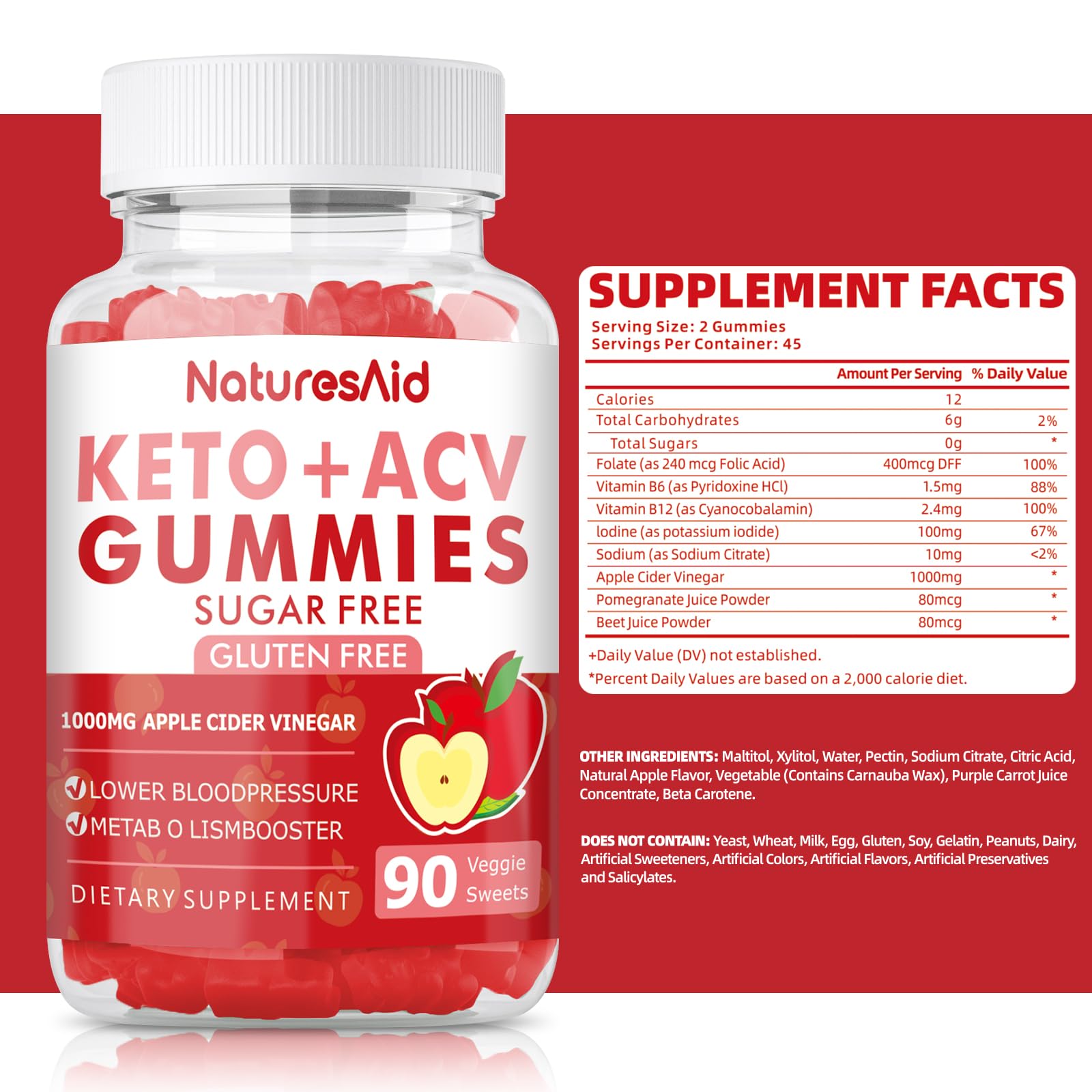 90 CT Keto Acv Gummies for Advanced Weight Loss & Belly Fat Burn - Pro Active Super Natures Aid Au supplements