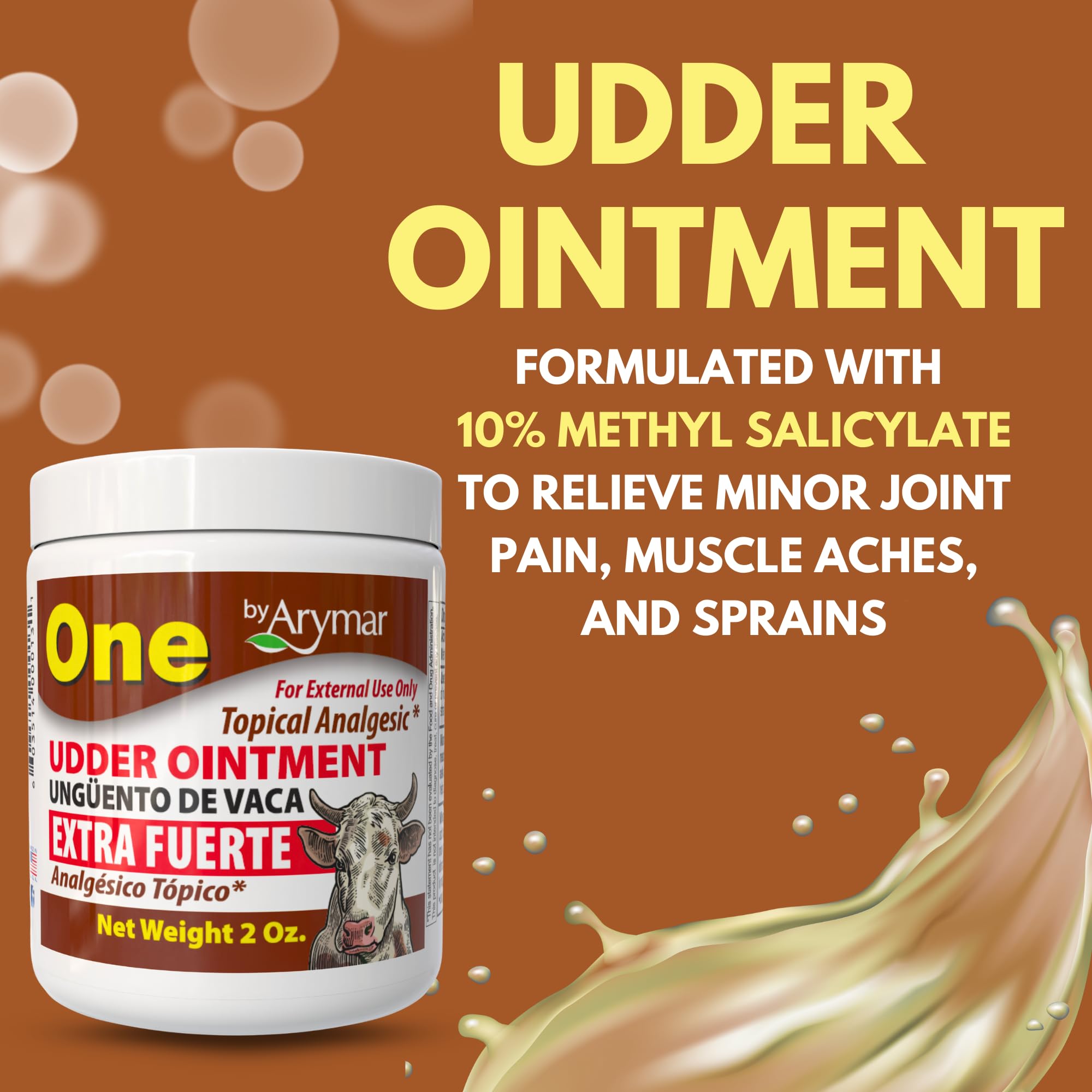Arymar Udder Ointment: Intensive Soothing Cream for Muscle and Joint Comfort, Topical Balm for Tired Muscles and Skin manteinence, Traditional Formula, 2.6 oz Arymar Au supplements
