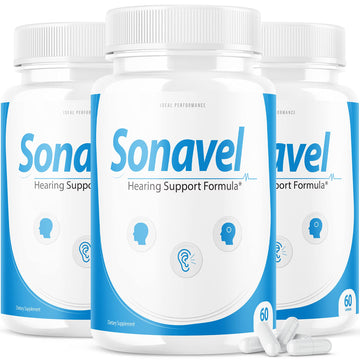 IDEAL PERFORMANCE (3 Pack) Sonavel Hearing Support Formula Tinnitus Pills IDEAL PERFORMANCE Au supplements