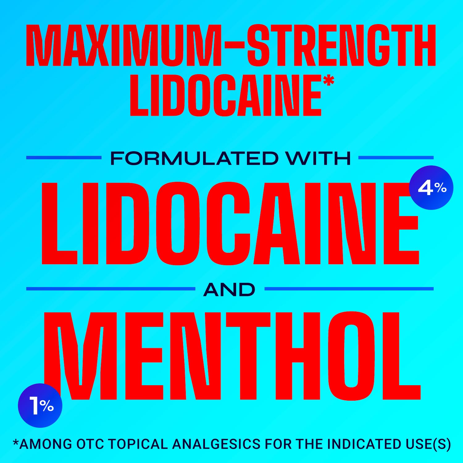 Icy Hot Lidocaine Pain Relief Cream, Numb Aggravated Nerves with Max Strength Lidocaine 4% and Menthol 1%, Fast-Acting Pain Relief for Minor Pain, Backaches, Sprains and Strains, 1.75 oz Icy Hot Au supplements