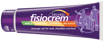 Fisiocrem Solugel Arnica Cream - Arnica Montana & Calendula Cream for Muscle Massage, Muscle Rub for Neck, Shoulders and Back - 250ml Fisiocrem Au supplements