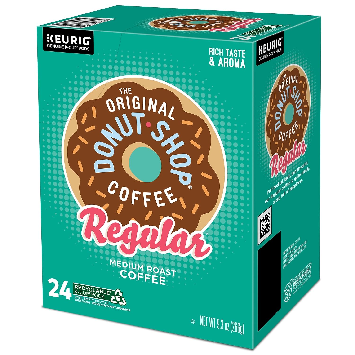 The Original Donut Shop Regular Keurig Single-Serve K-Cup Pods, Medium Roast Coffee The Original Donut Shop Au supplements