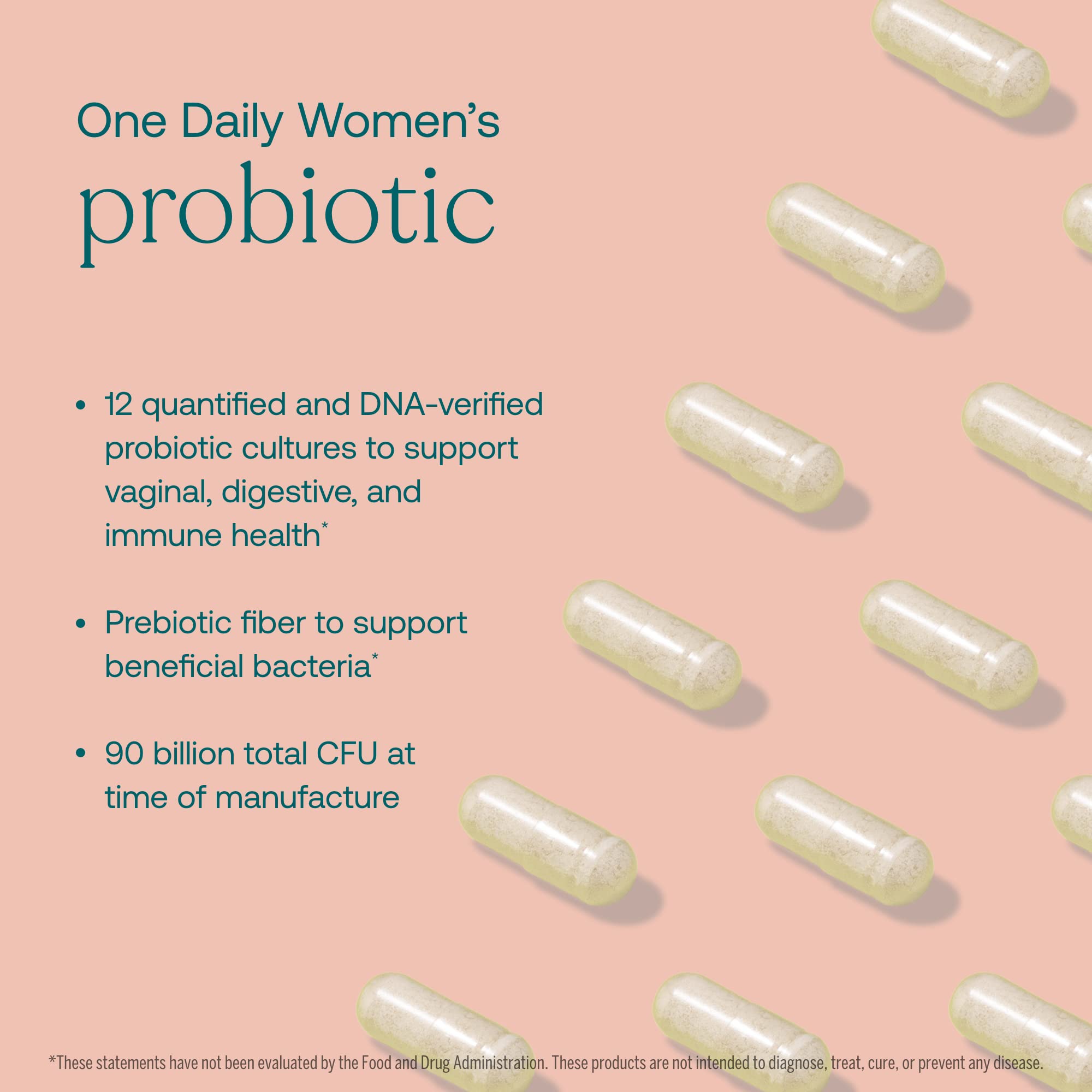 True Grace One Daily Women’s Probiotic - 30 Vegetarian Capsules - Digestive, Vaginal True Grace Au supplements
