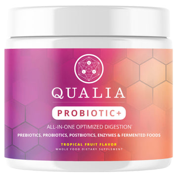 Qualia Probiotic - 28 Science-Backed Spore Probiotics, Prebiotics, and Postbiotics. Total Gut Support. Soothes Digestive discomfort. Ethically sourced. Promotes Akkermansia Growth. 1 Month Supply QUALIA LIFE SCIENCES Au supplements