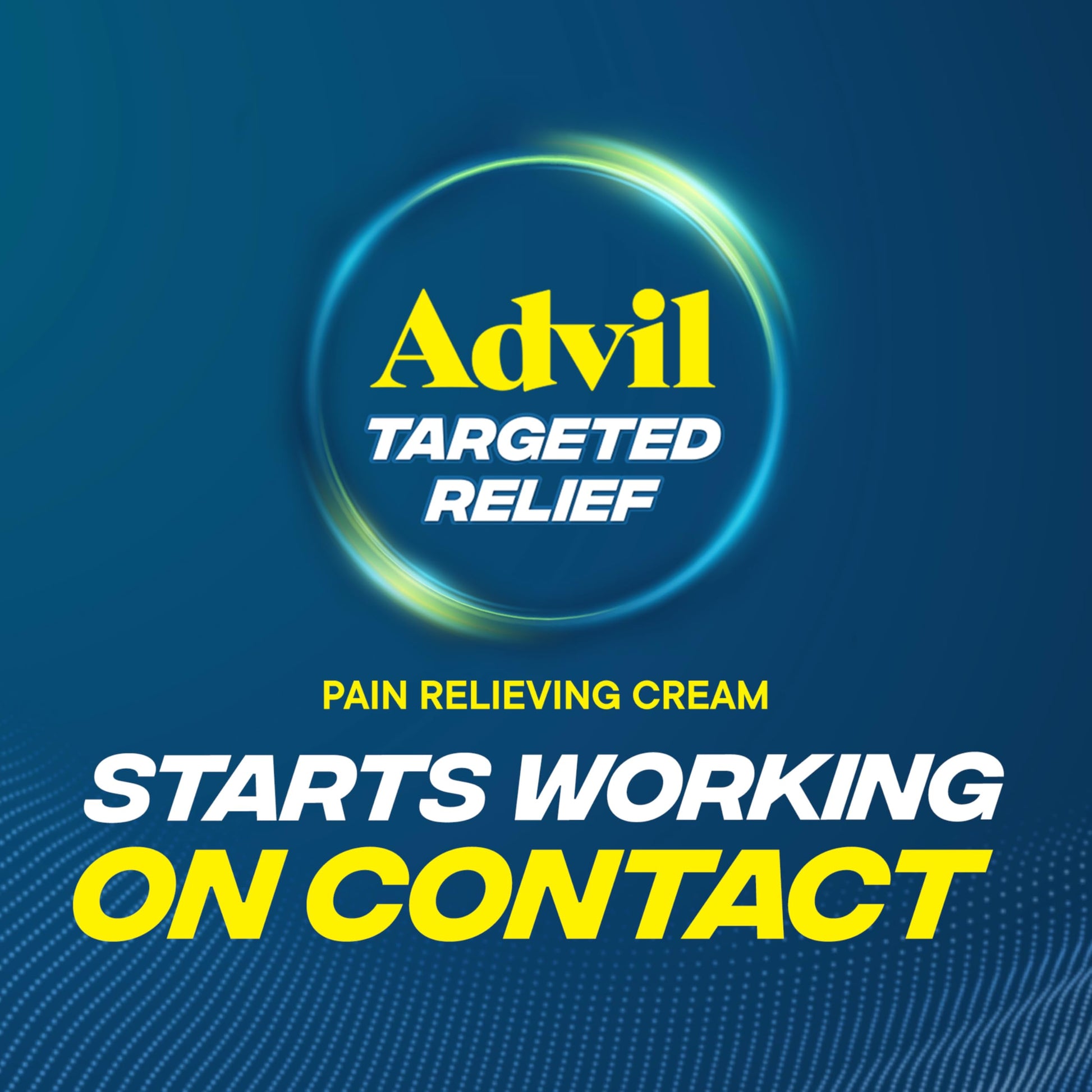 Advil Targeted Relief Pain Relieving Cream with Massage Applicator, Up to 8 Hours of Powerful Relief of Minor Arthritis Pain, Joint Pain, Lower Back Pain and Muscle Pain, 2.5 oz Advil Au supplements