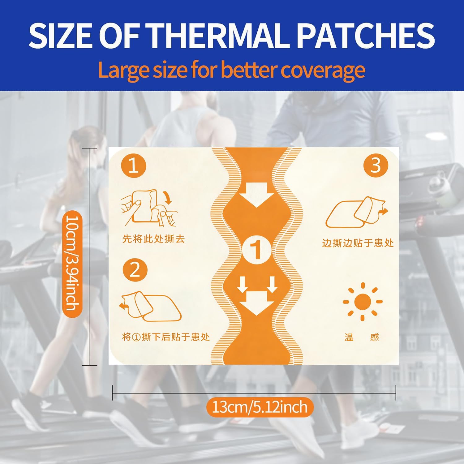 BUPRL Herbal Heat Patches 14 Count, 8 Hours Deep Warm Relief for Muscles & Joints, Stretchy Breathable, Residue-Free, Family Use-B01 BUPRL Au supplements