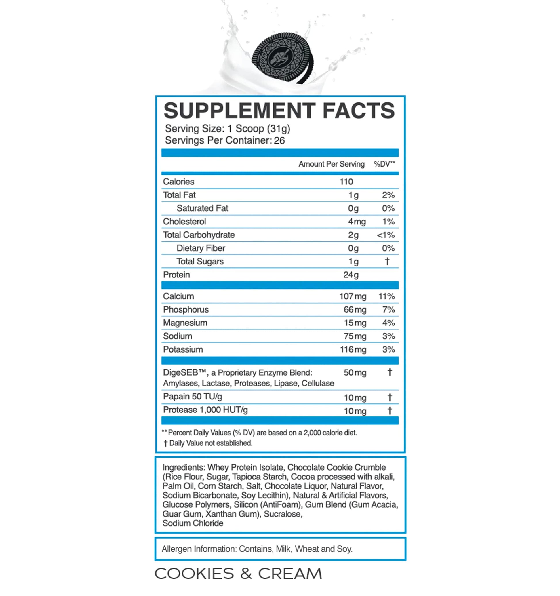 eFlow Nutrition 100% Whey Protein Isolate - Lactose-Free Digestive Enzymes Added eFlow Nutrition Au supplements