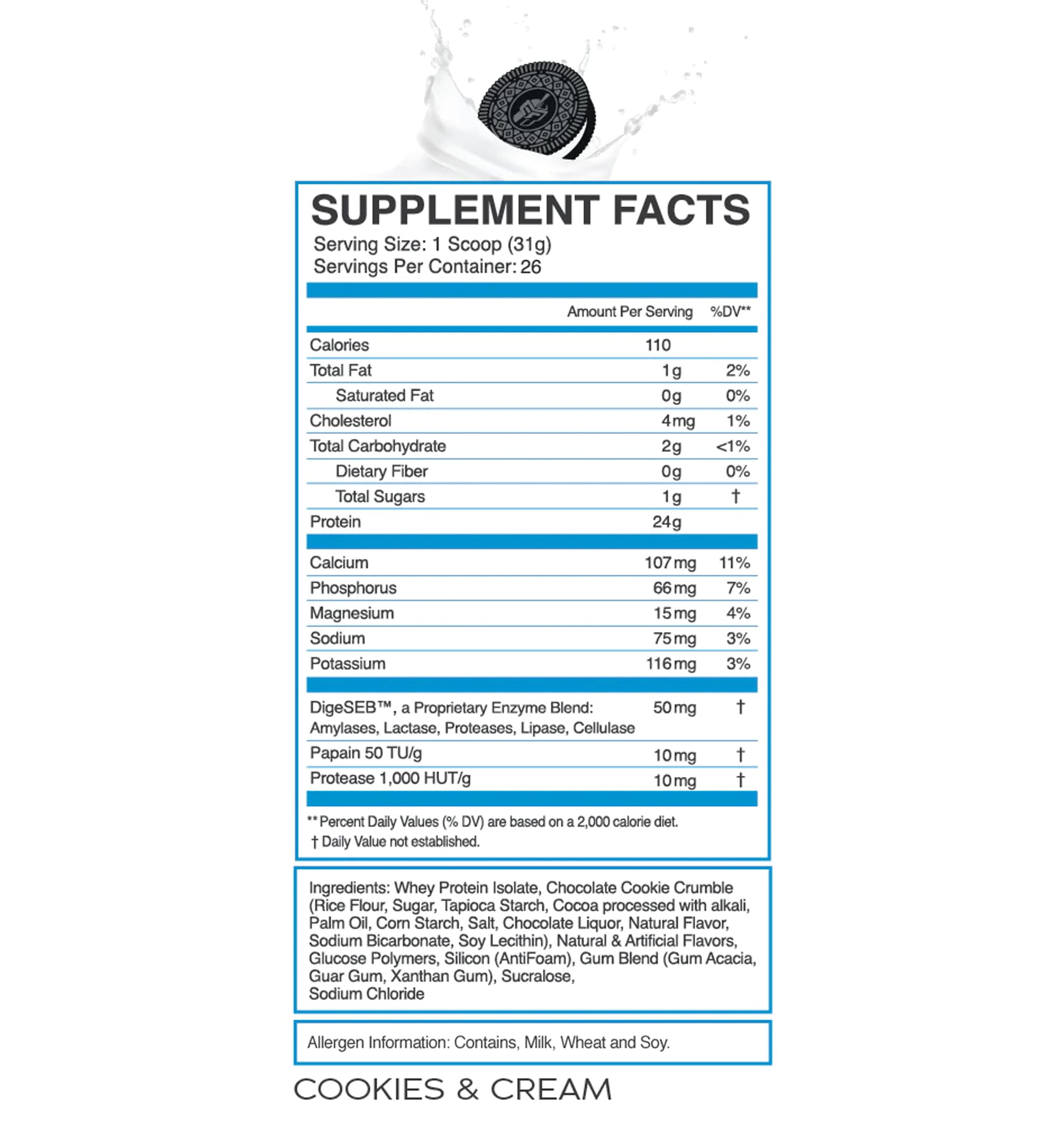 eFlow Nutrition 100% Whey Protein Isolate - Lactose-Free Digestive Enzymes Added eFlow Nutrition Au supplements