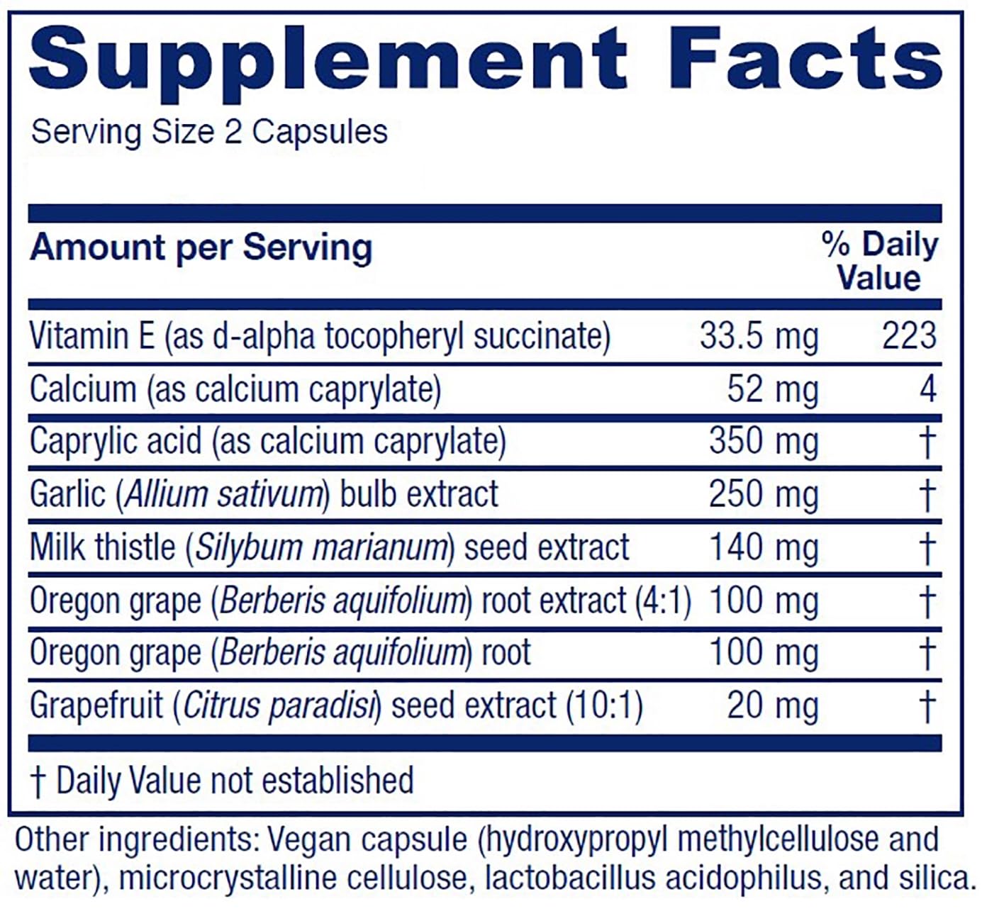 Vitanica Candidastat, Yeast Balance Supplement and Support, Vegan, 120 Capsules Vitanica Au supplements