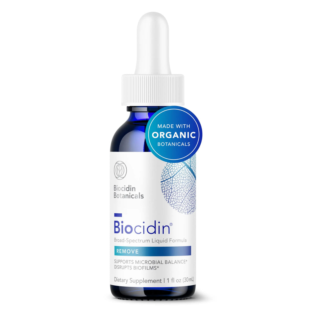 Biocidin Liquid Formula - Biofilm Buster & Broad-Spectrum Botanicals for Gut Detox Cleanse Support - Promotes Microbial Balance, Gut Health & Clearance of Unwanted Microbes (1 Oz) Bio-Botanical Research Au supplements